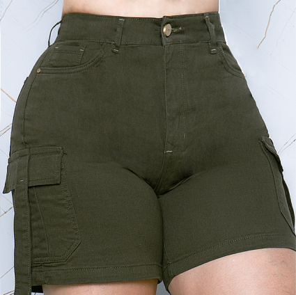 SHORT BIKER CARGO DAMA 9213