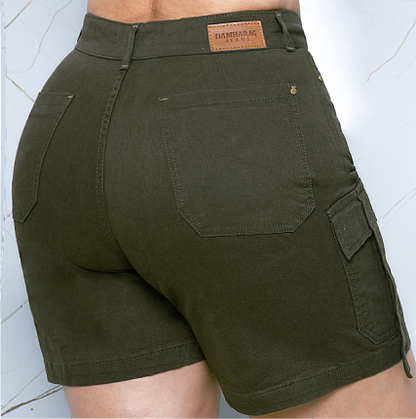 SHORT BIKER CARGO DAMA 9213