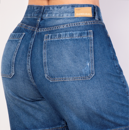 SHORT BIKER LEVANTA COLA DAMA 9219