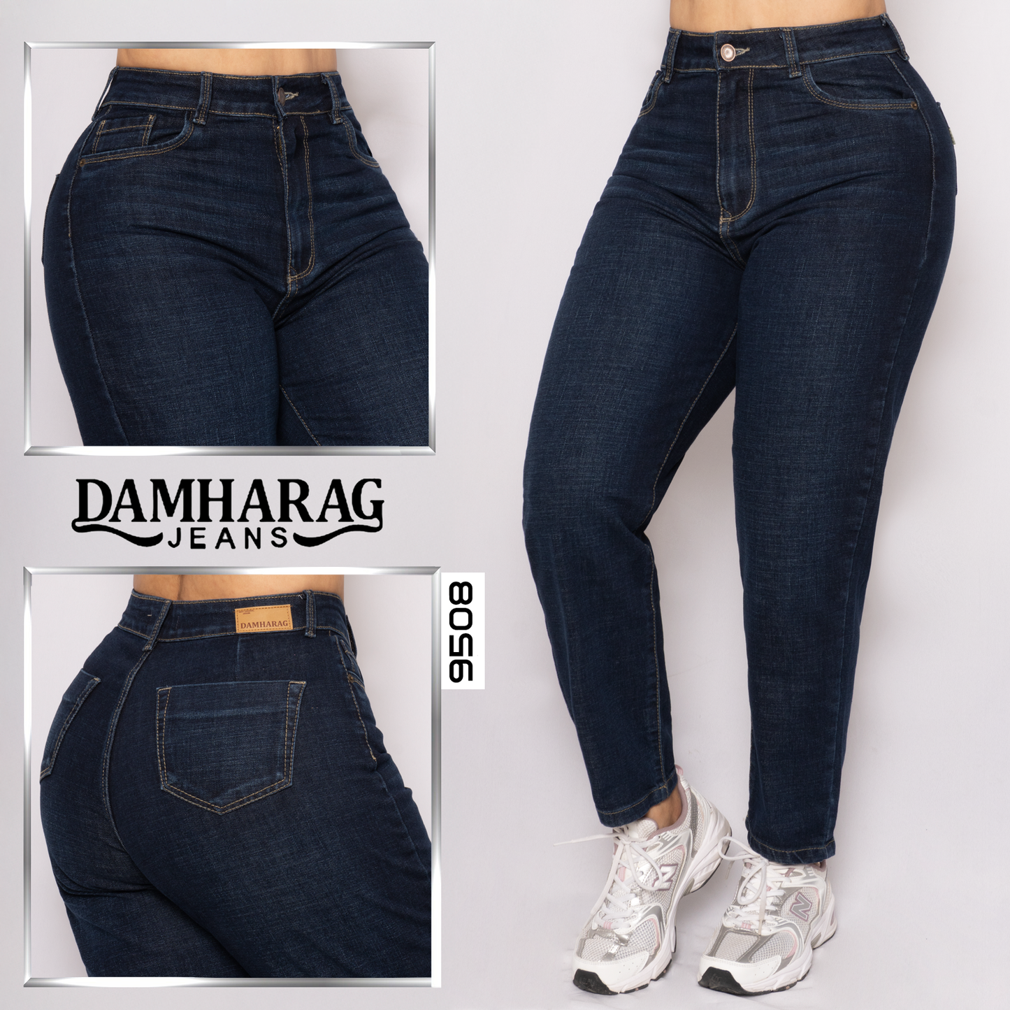 JEANS MOM LEVANTA COLA 9508