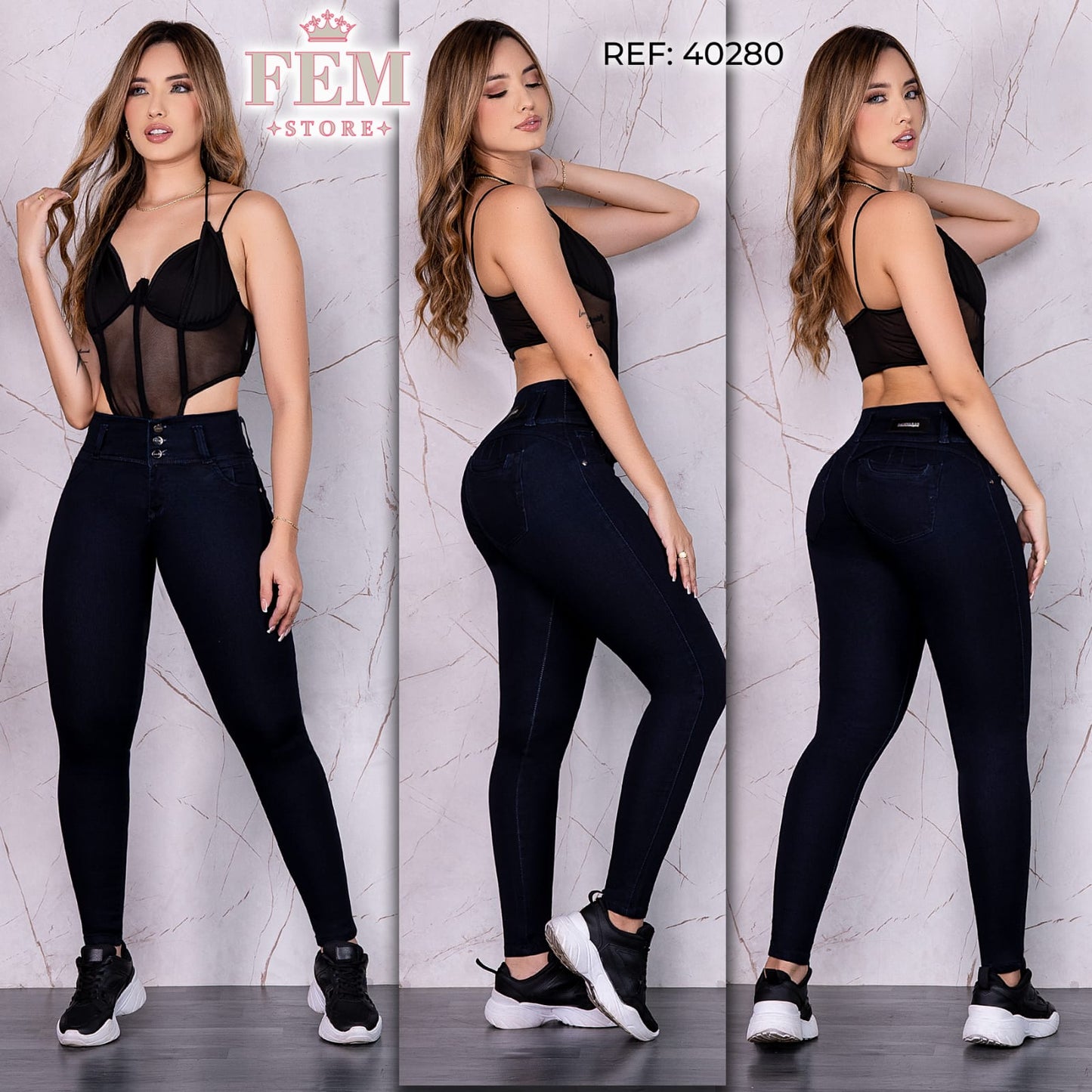 JEANS MUJER 40280